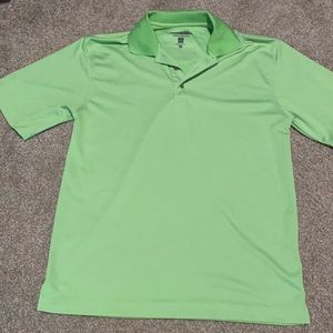 Lime Green Golf Polo